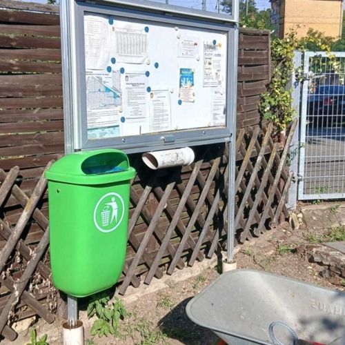 Weitere Abfallbehälter installiert 🗑️