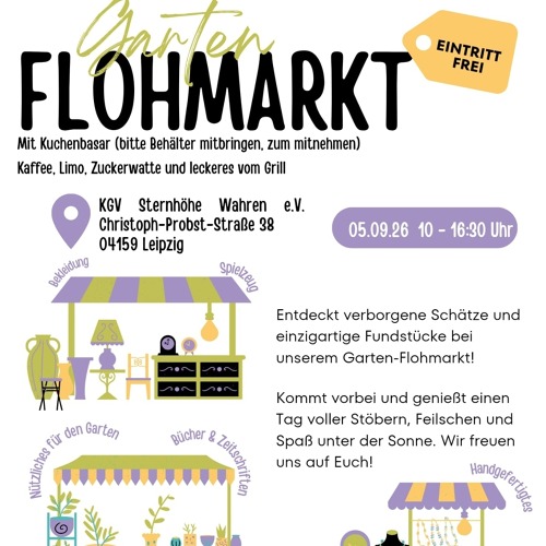 2. Gartenflohmarkt